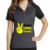 Women's Colorblock Micropique Sport Wick ® Polo Thumbnail